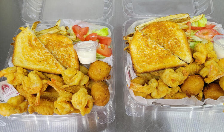 Fish & shrimp basket